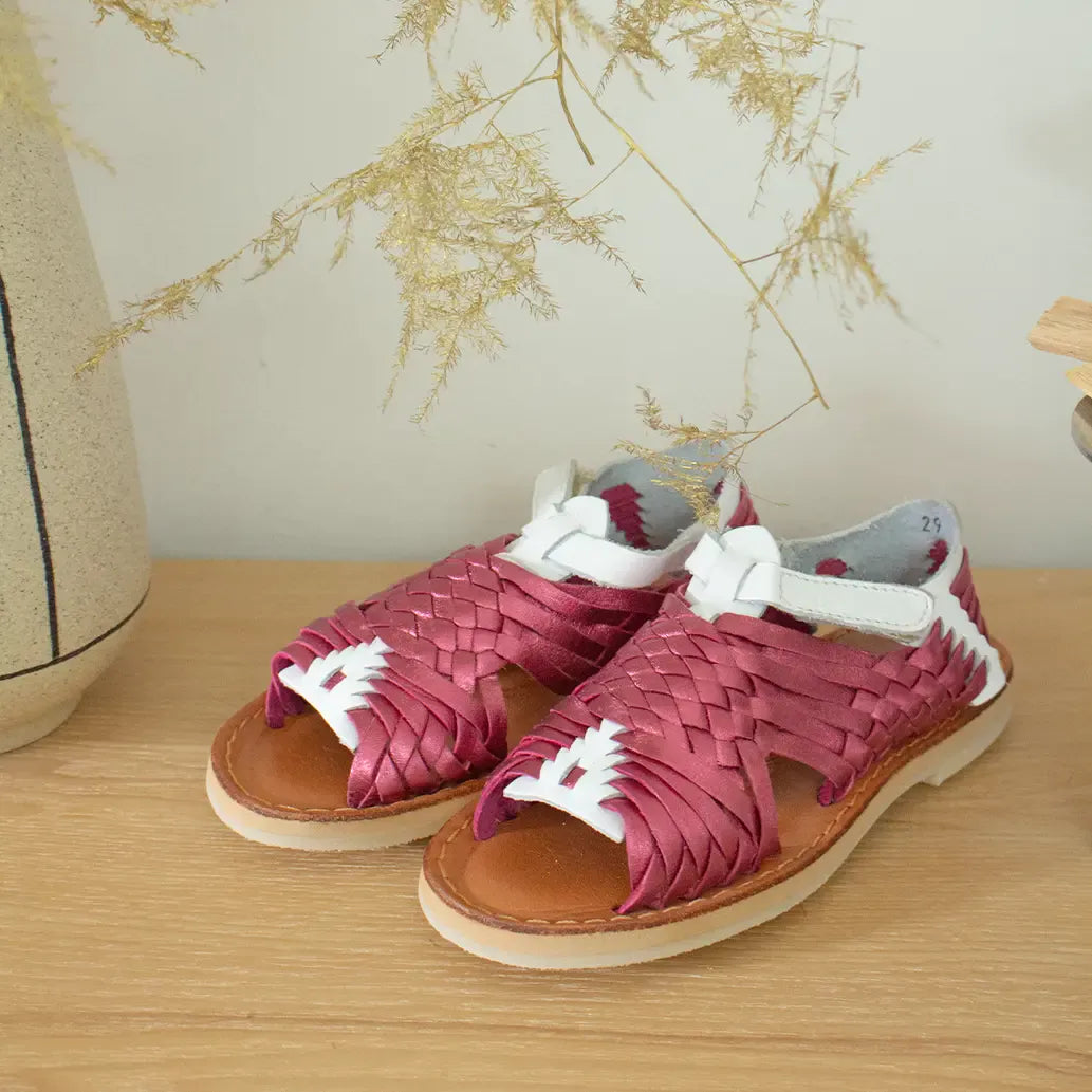 Sandales Sandalita - Rose Flashy Blanc