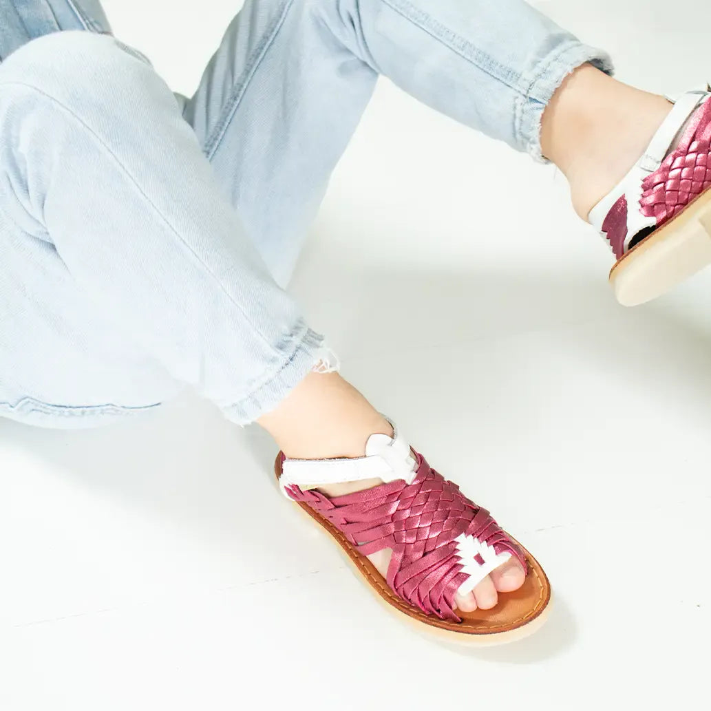 Sandales Sandalita - Rose Flashy Blanc