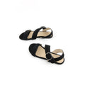Nalaim - Sandales Sandia - Noir - Manoukian