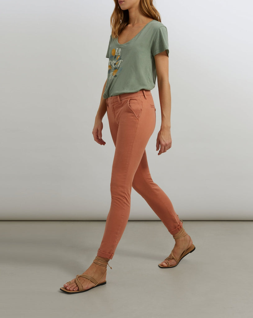 Reiko - Pantalon Chino Sandy 2 Basic - Mocha - Femme