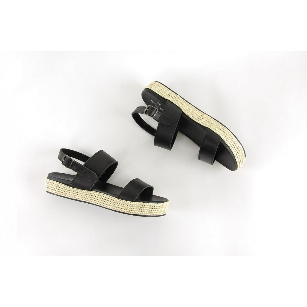 Nalaim - Sandales Sansa - Noir - Manoukian