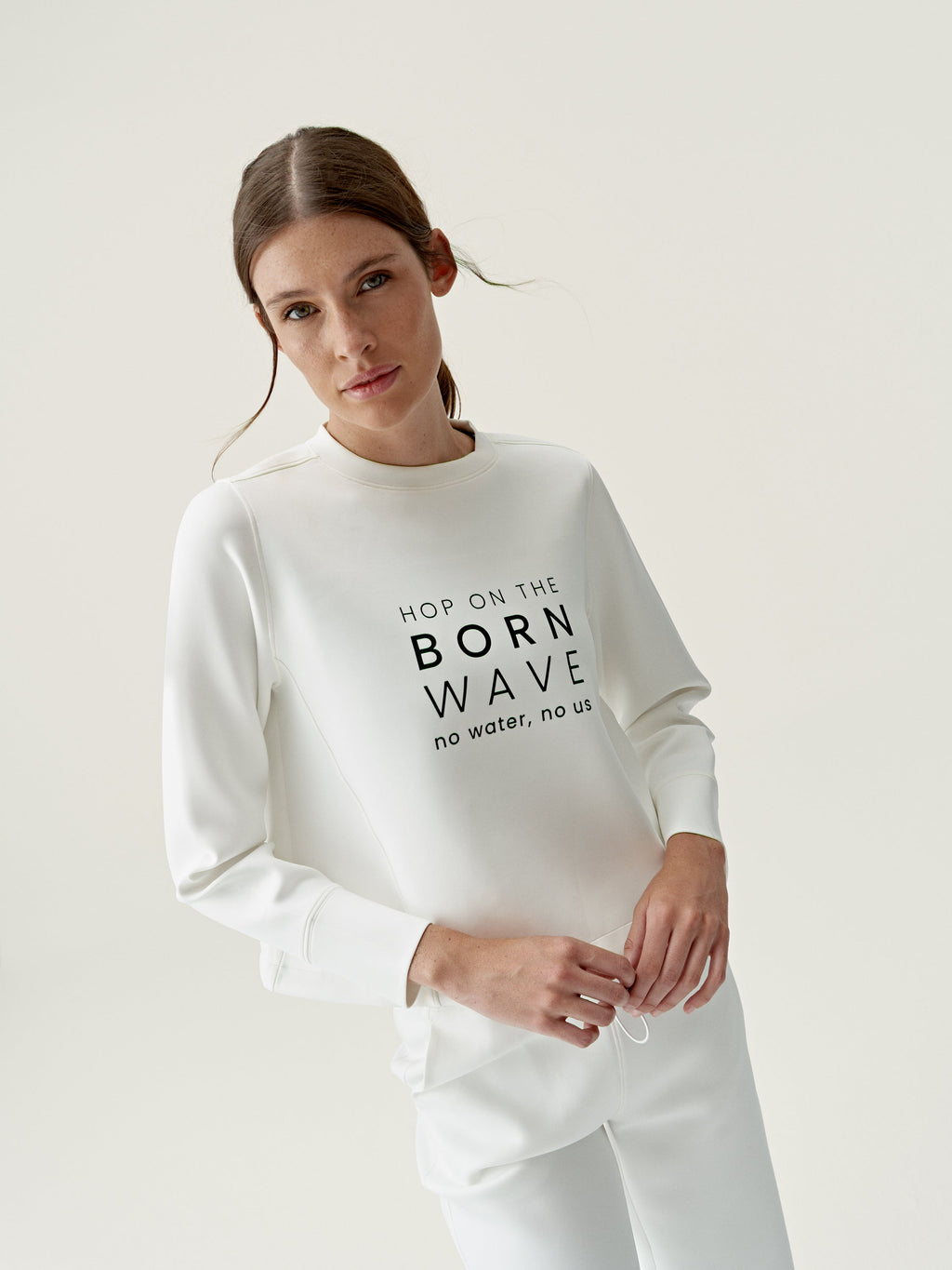 Sweat-Shirt Saona - Blanc Cassé - Femme