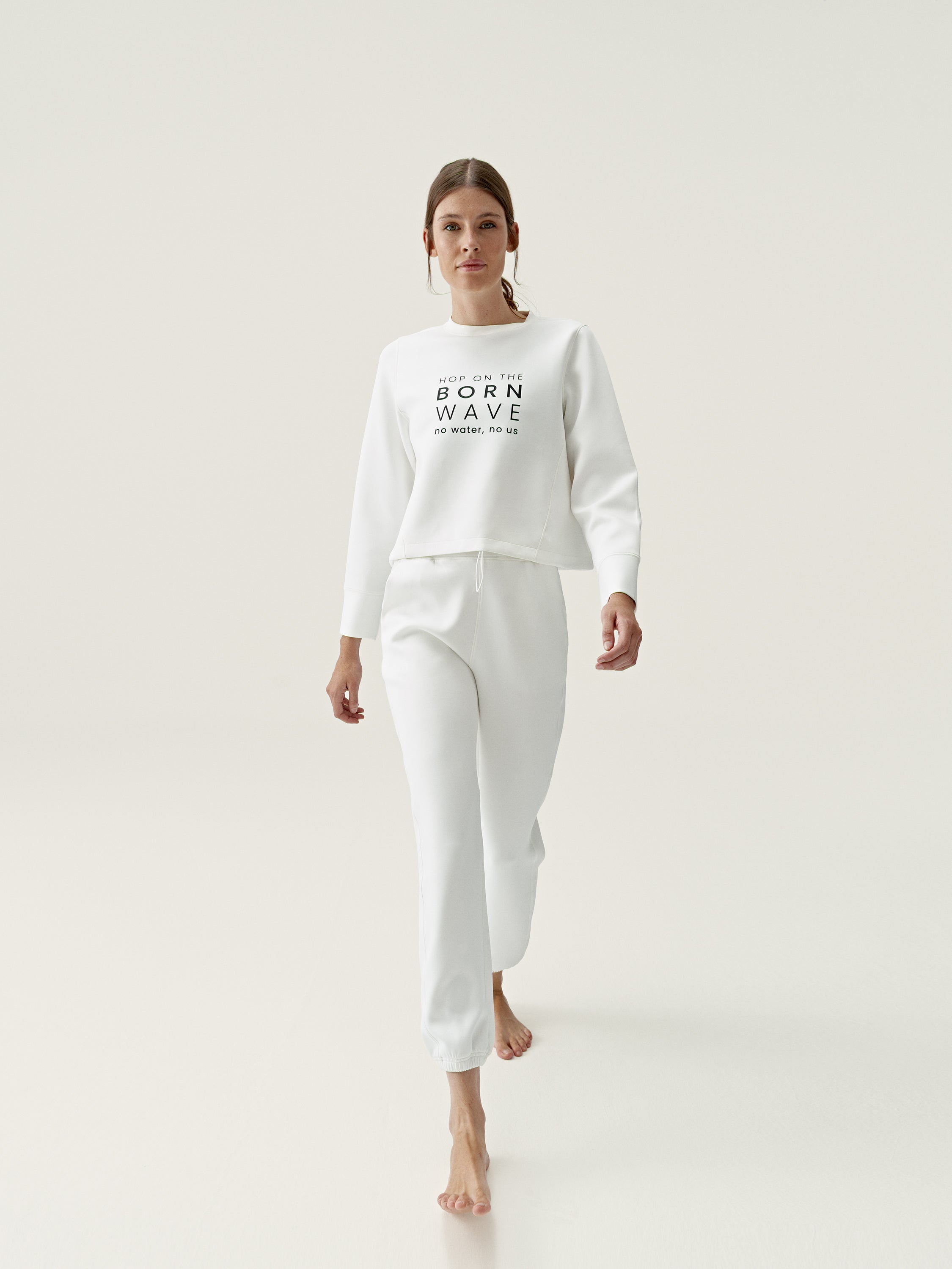 Sweat-Shirt Saona - Blanc Cassé - Femme