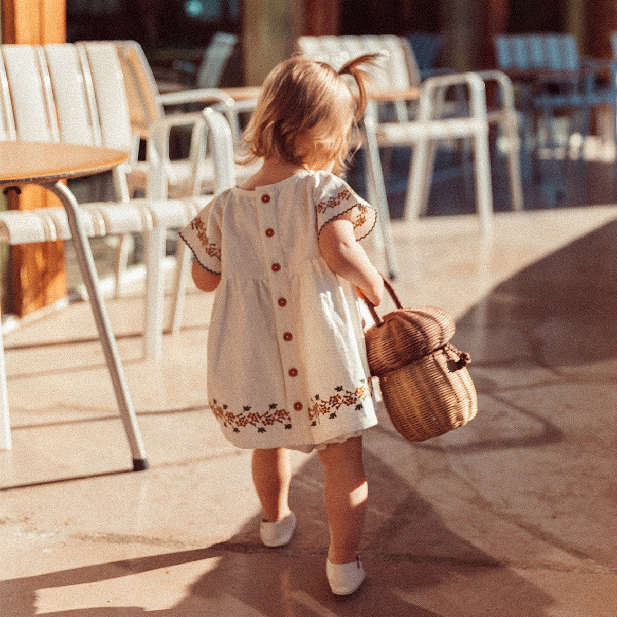 Robe Sarrazin + Bloomer Ivoire