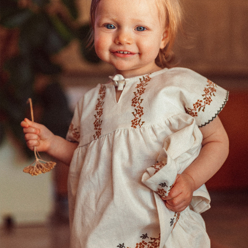Robe Sarrazin + Bloomer Ivoire