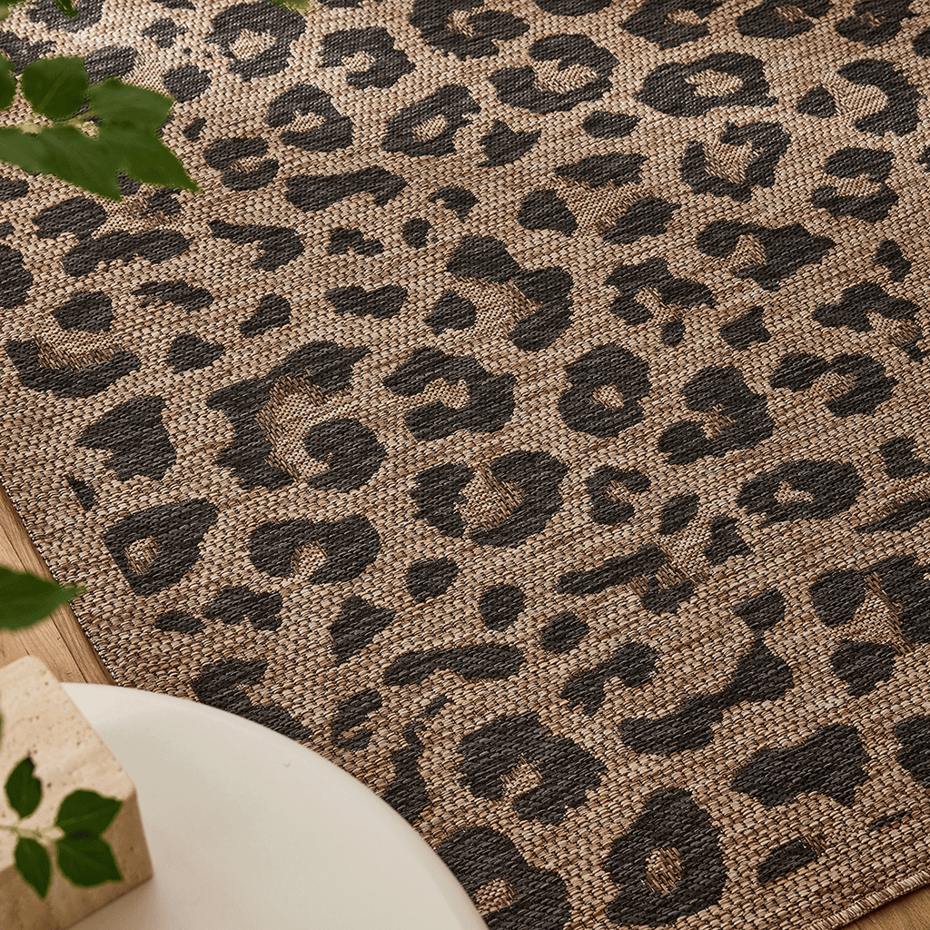 Savanna - Tapis D'Intérieur/Extérieur - Polypropylene - Marron