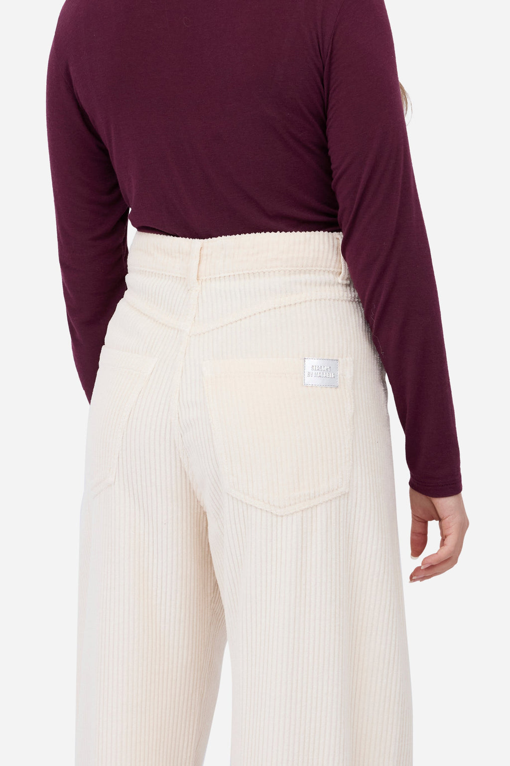 Pantalon Ballon En Velours Côtelé Brut