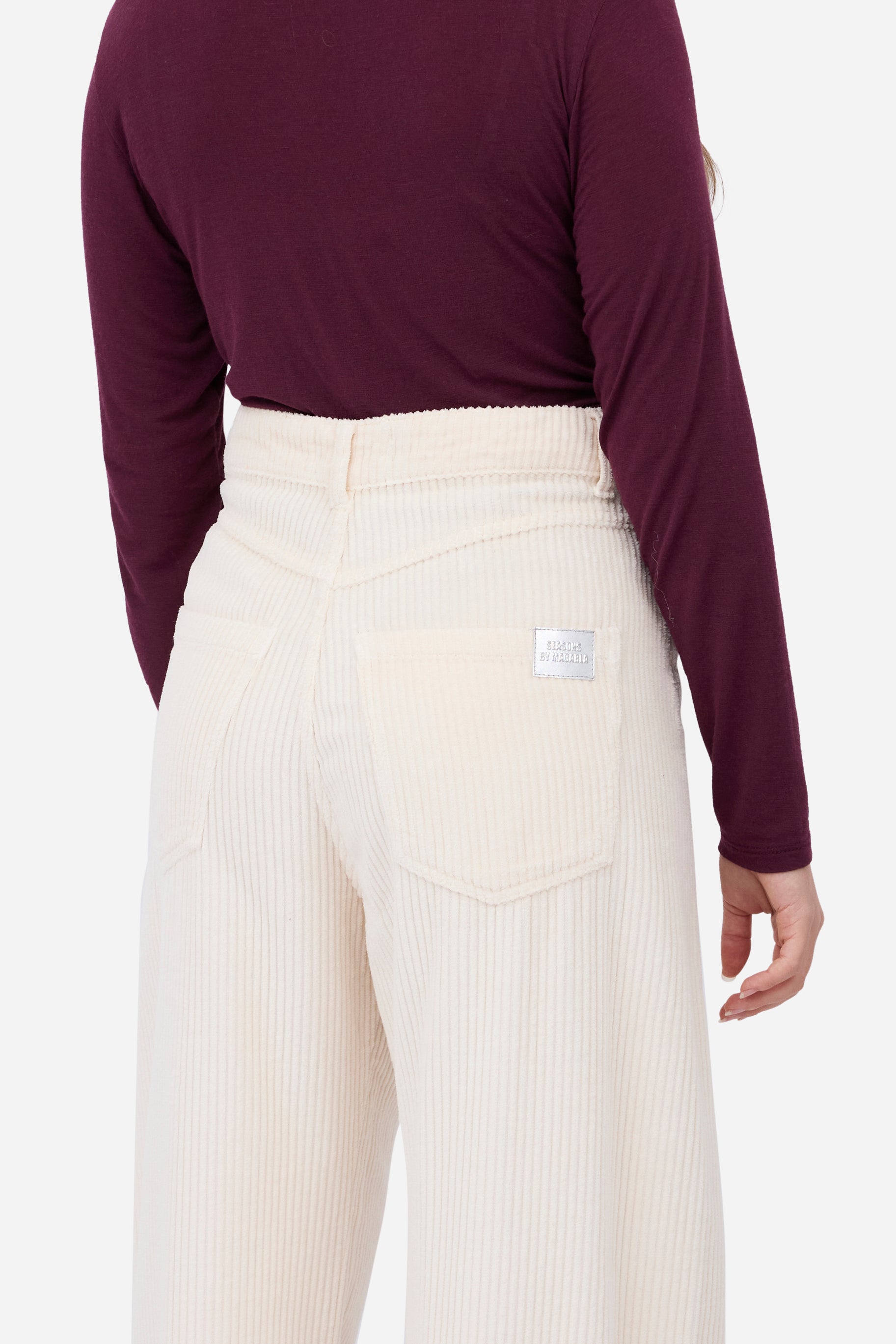 Pantalon Ballon En Velours Côtelé Brut