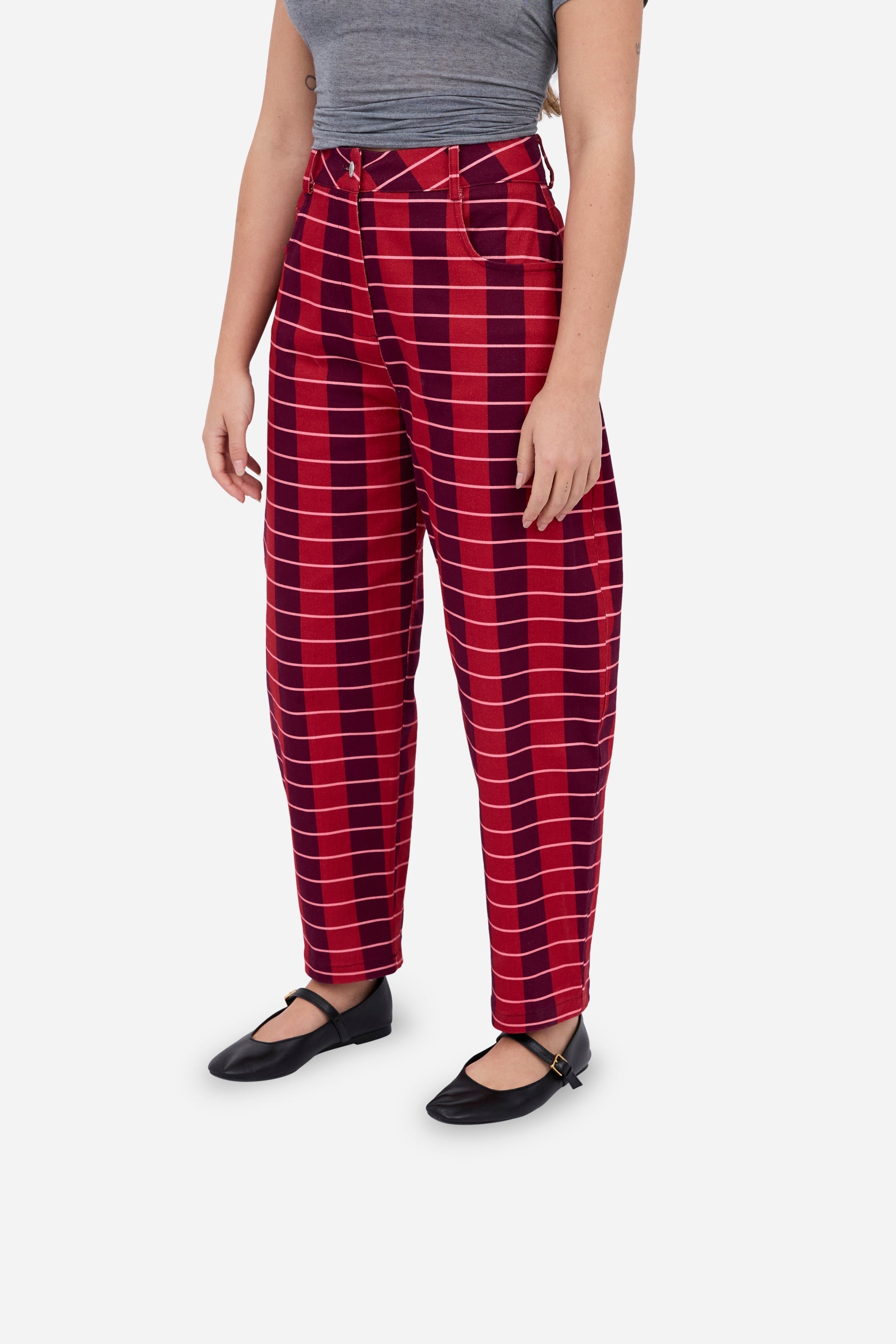 Pantalon Ballon Cerise