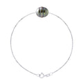 Bracelet Perle De Tahiti Cerclée 10-11 Mm - Chaîne Vénitienne - Argent 925 - Nuatakado