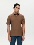 T-Shirt Scanno - Brown Chestnut - Homme