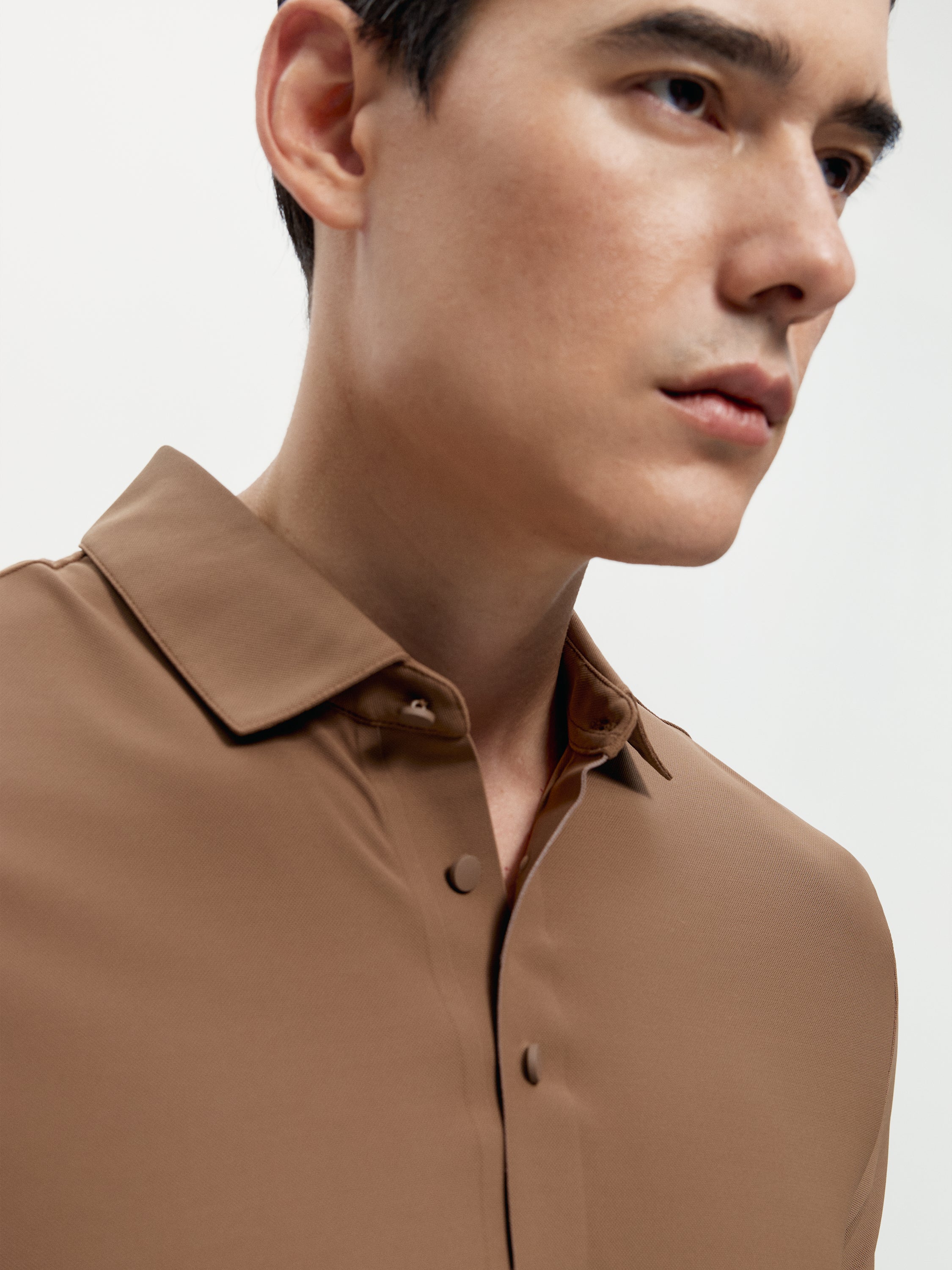 T-Shirt Scanno - Brown Chestnut - Homme