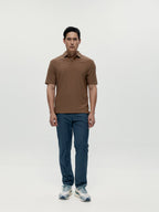 T-Shirt Scanno - Brown Chestnut - Homme