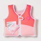 Gilet De Bain Melody La Sirène - Fraise Fluo