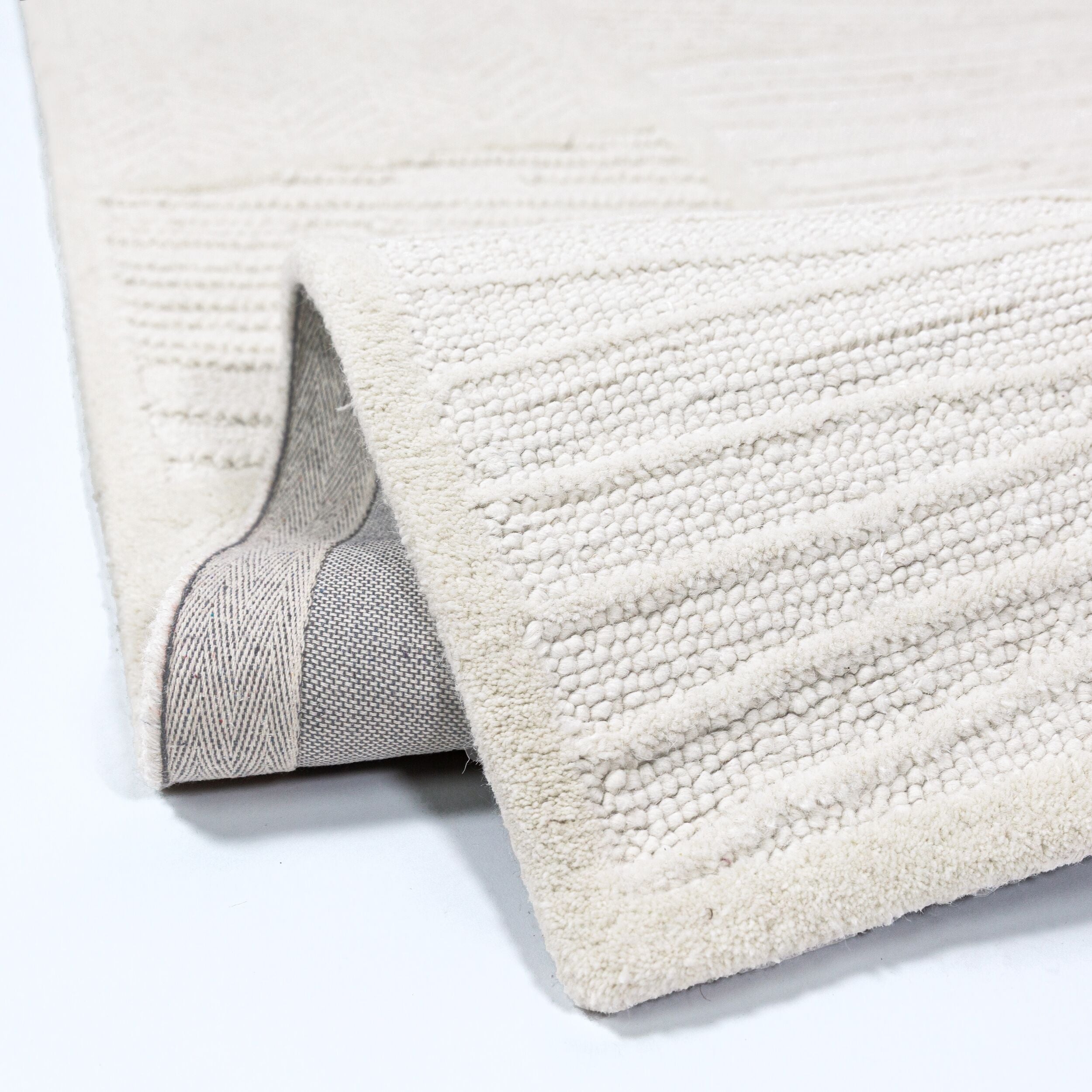 Blocks Relief - Tapis En Laine De Couloir