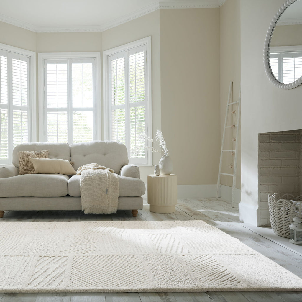 Blocks Relief - Tapis En Laine