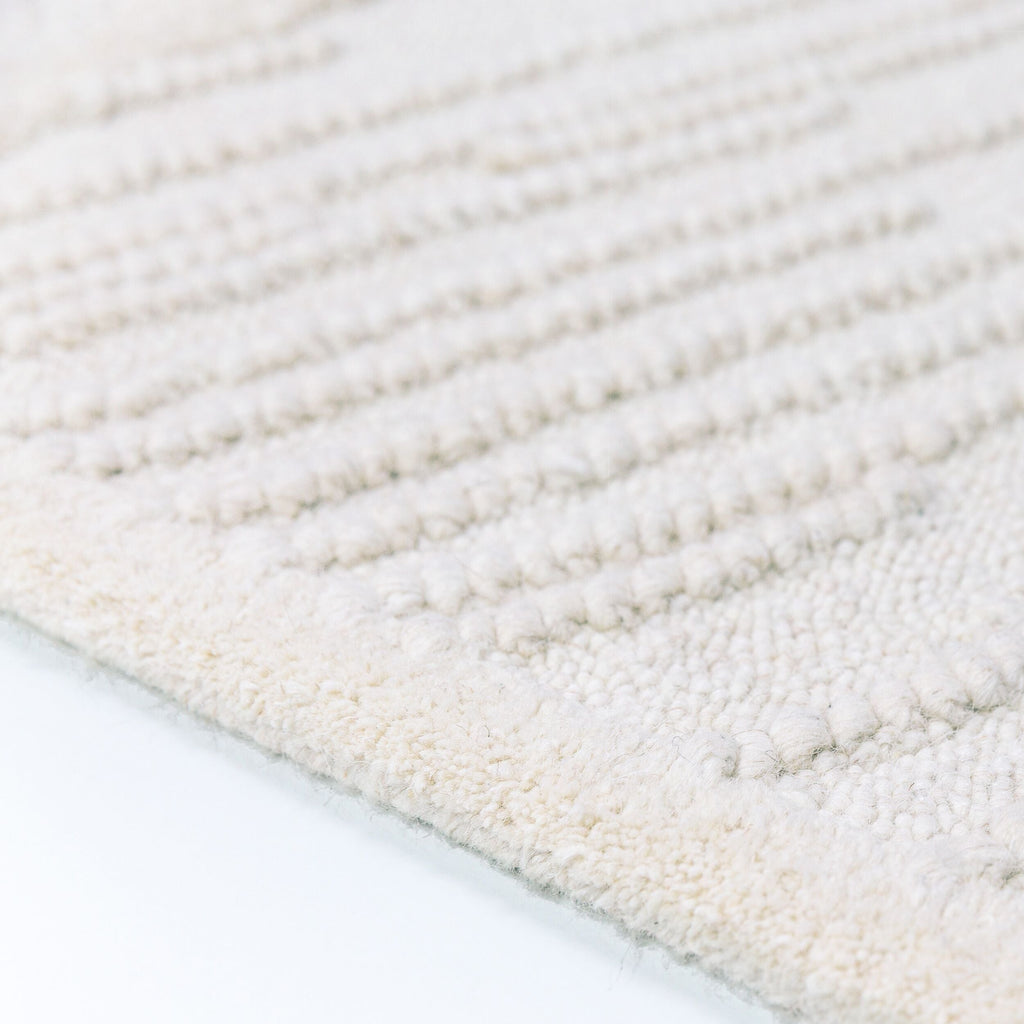 Blocks Relief - Tapis En Laine De Couloir