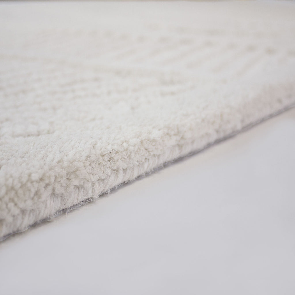 Vagues - Tapis En Laine De Couloir