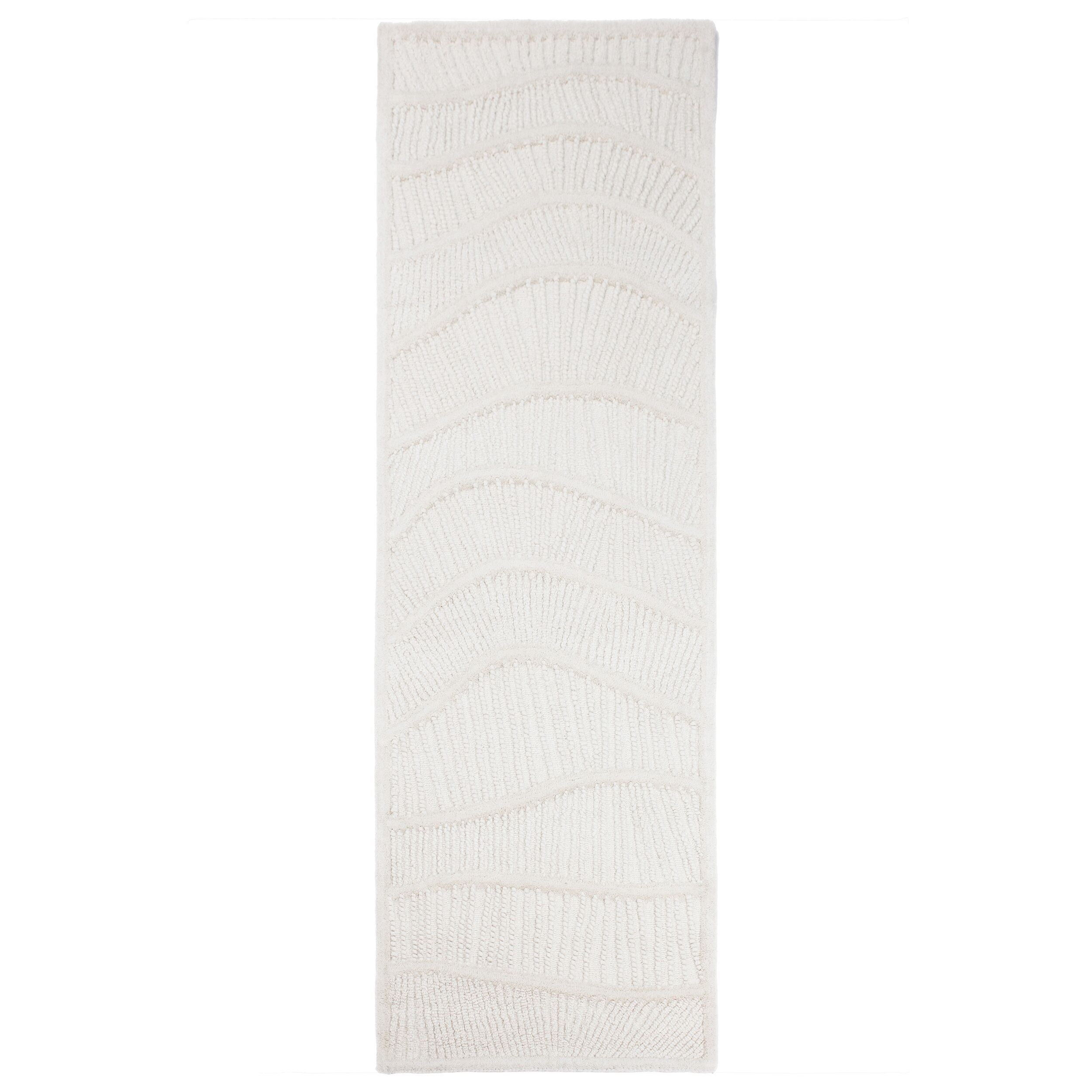 Vagues - Tapis En Laine De Couloir
