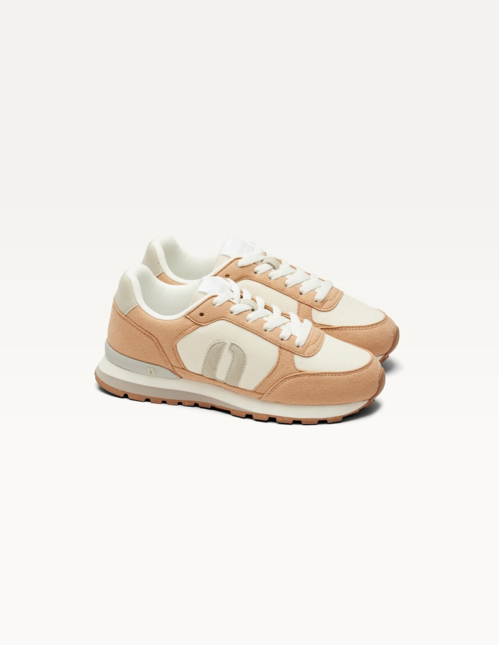 Baskets Basses Aline - Nude Blanc - Femme