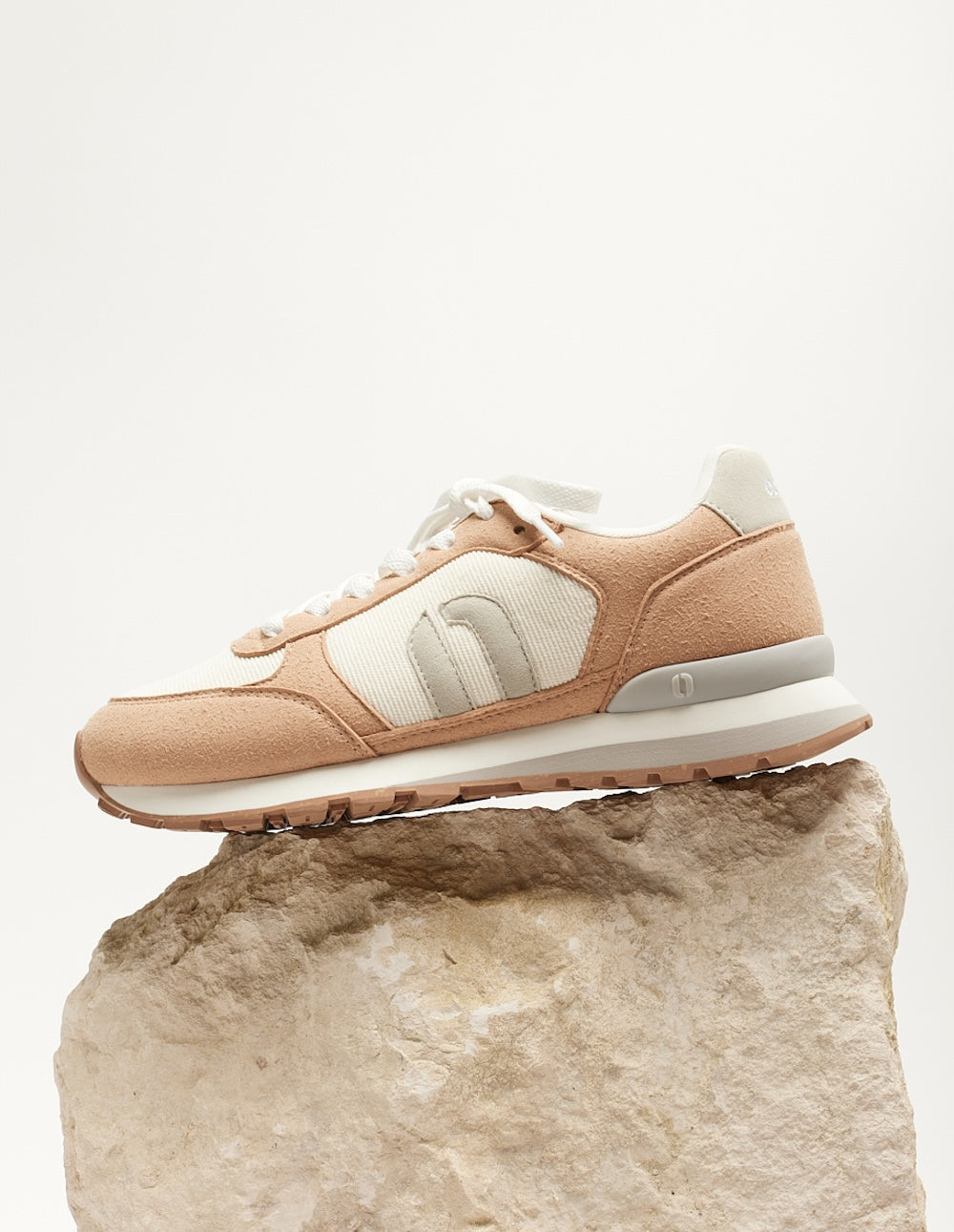 Baskets Basses Aline - Nude Blanc - Femme