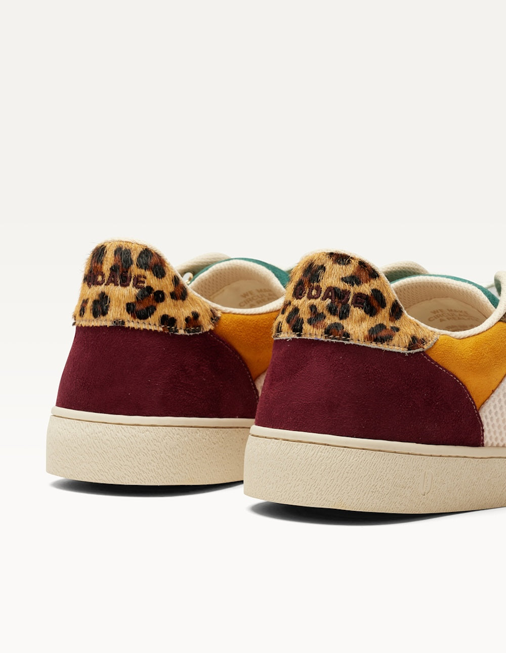 Baskets Basses Marie - Bordeaux Beige Kaki - Femme