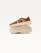 Baskets Basses Nino - Ambre Kaki Beige - Homme
