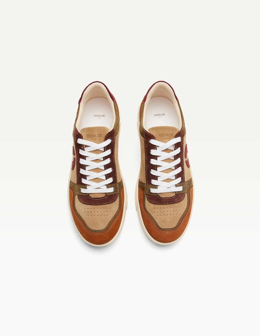 Baskets Basses Nino - Ambre Kaki Beige - Homme