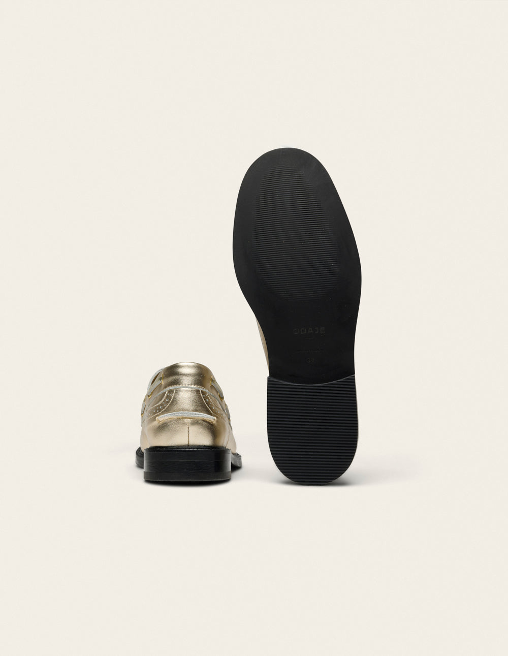 Derbies Niza - Cuir doré