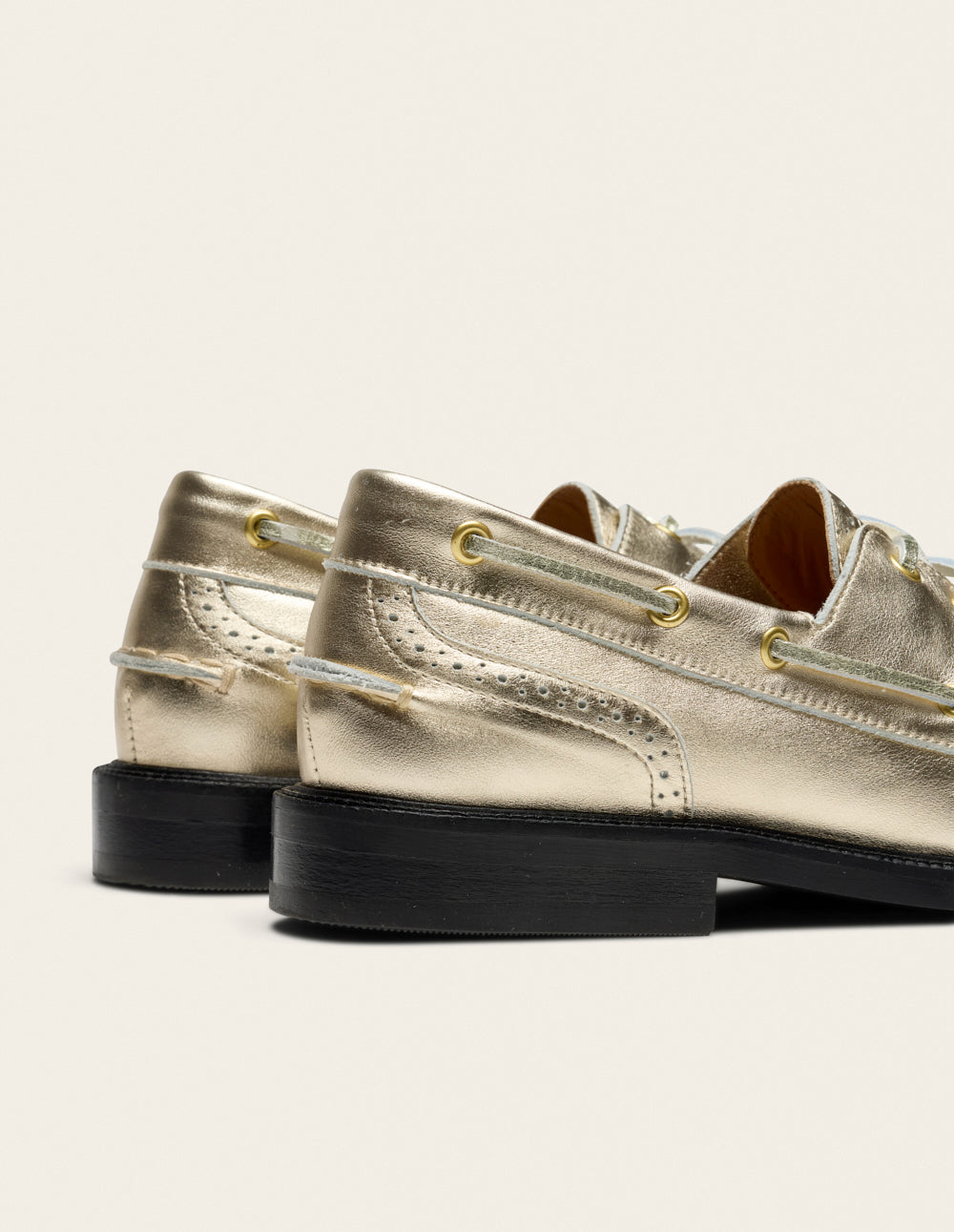 Derbies Niza - Cuir doré
