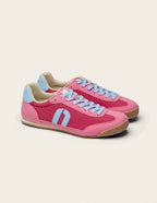 Baskets basses Riya - Rose ciel