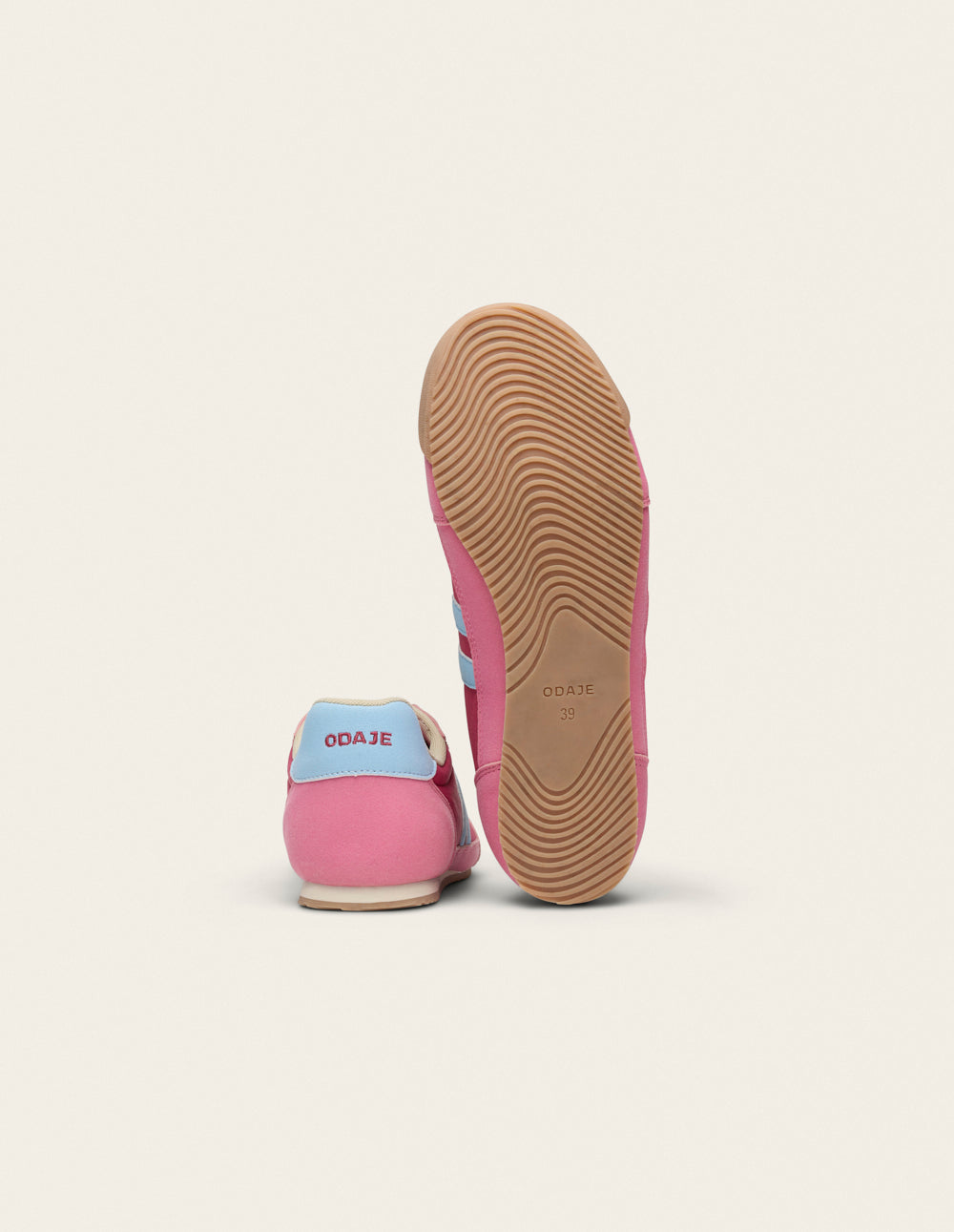 Baskets basses Riya - Rose ciel