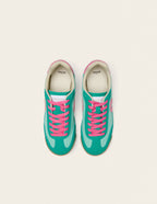 Baskets basses Riya - Vert rose