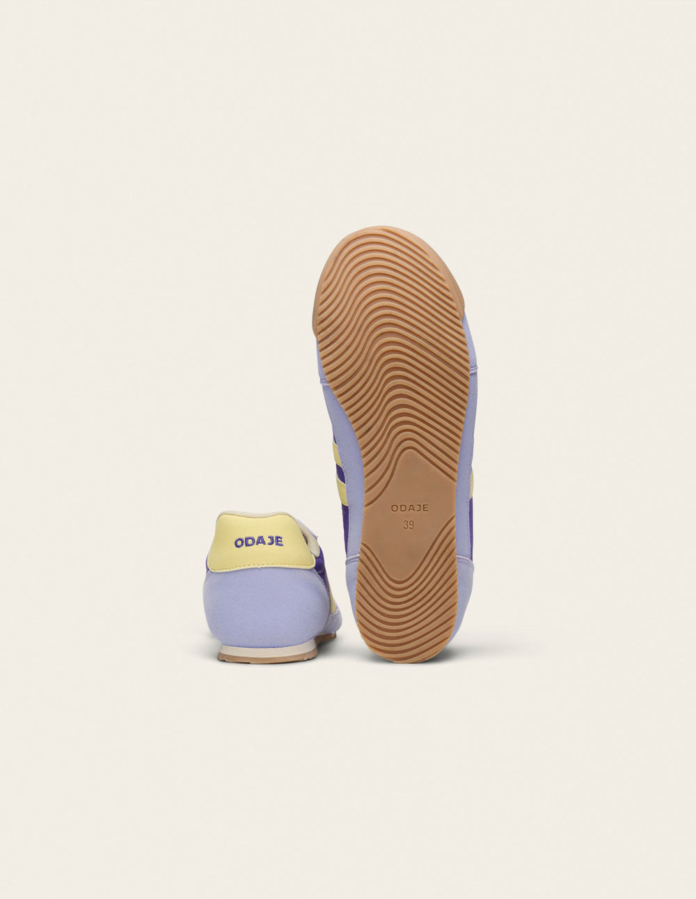 Baskets basses Riya - Violet jaune