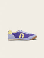 Baskets basses Riya - Violet jaune