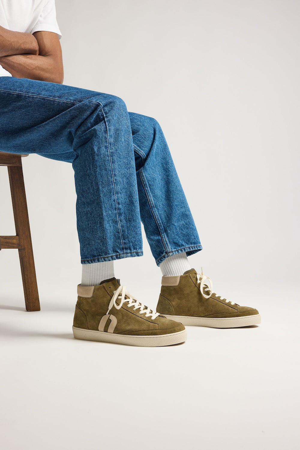 Baskets Montantes Alexis - Kaki