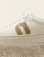 Baskets Basses Gabin - Blanc Gris - Homme