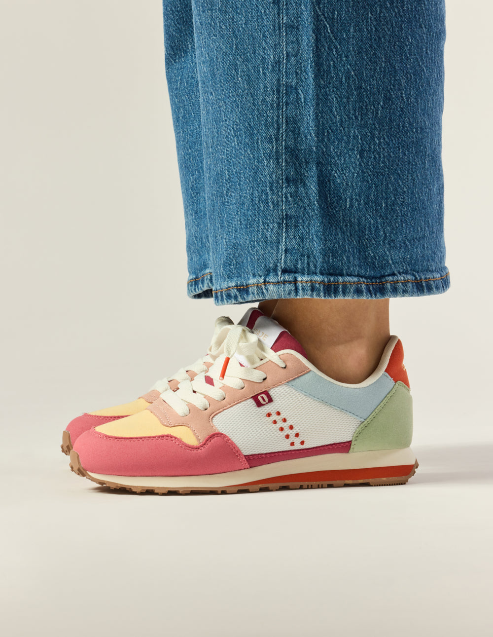 Baskets Basses Gabrielle - Rose Citron Rose Clair - Femme