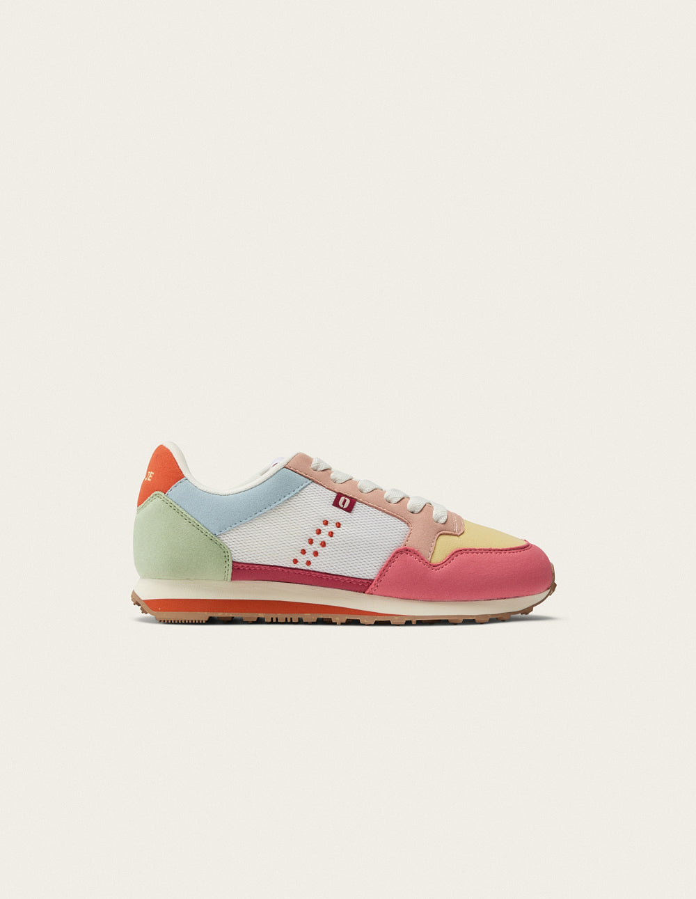 Baskets Basses Gabrielle - Rose Citron Rose Clair - Femme