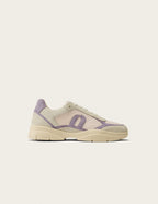Baskets Basses Larel - Ivoire Lilas
