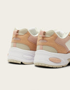 Baskets Basses Maé - Nude Gris Clair Blanc - Femme