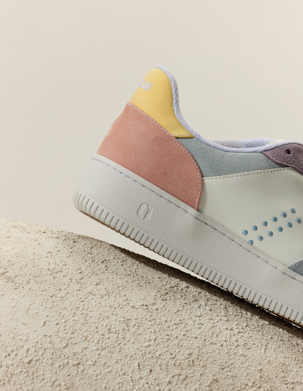 Baskets Basses Maxence F - Ciel Blanc Lilas - Femme