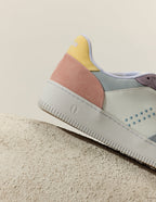 Baskets Basses Maxence F - Ciel Blanc Lilas - Femme