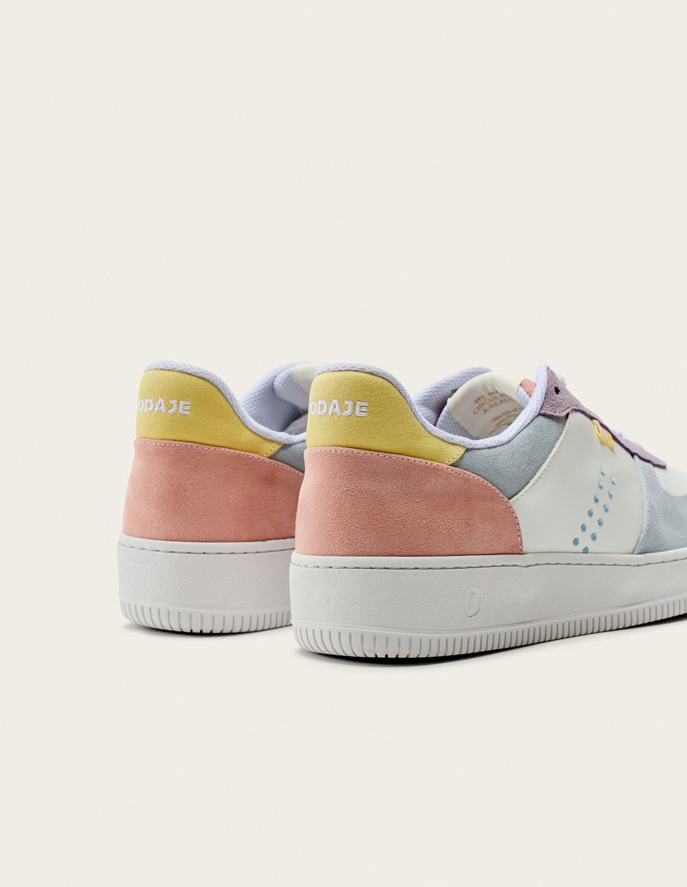 Baskets Basses Maxence F - Ciel Blanc Lilas - Femme