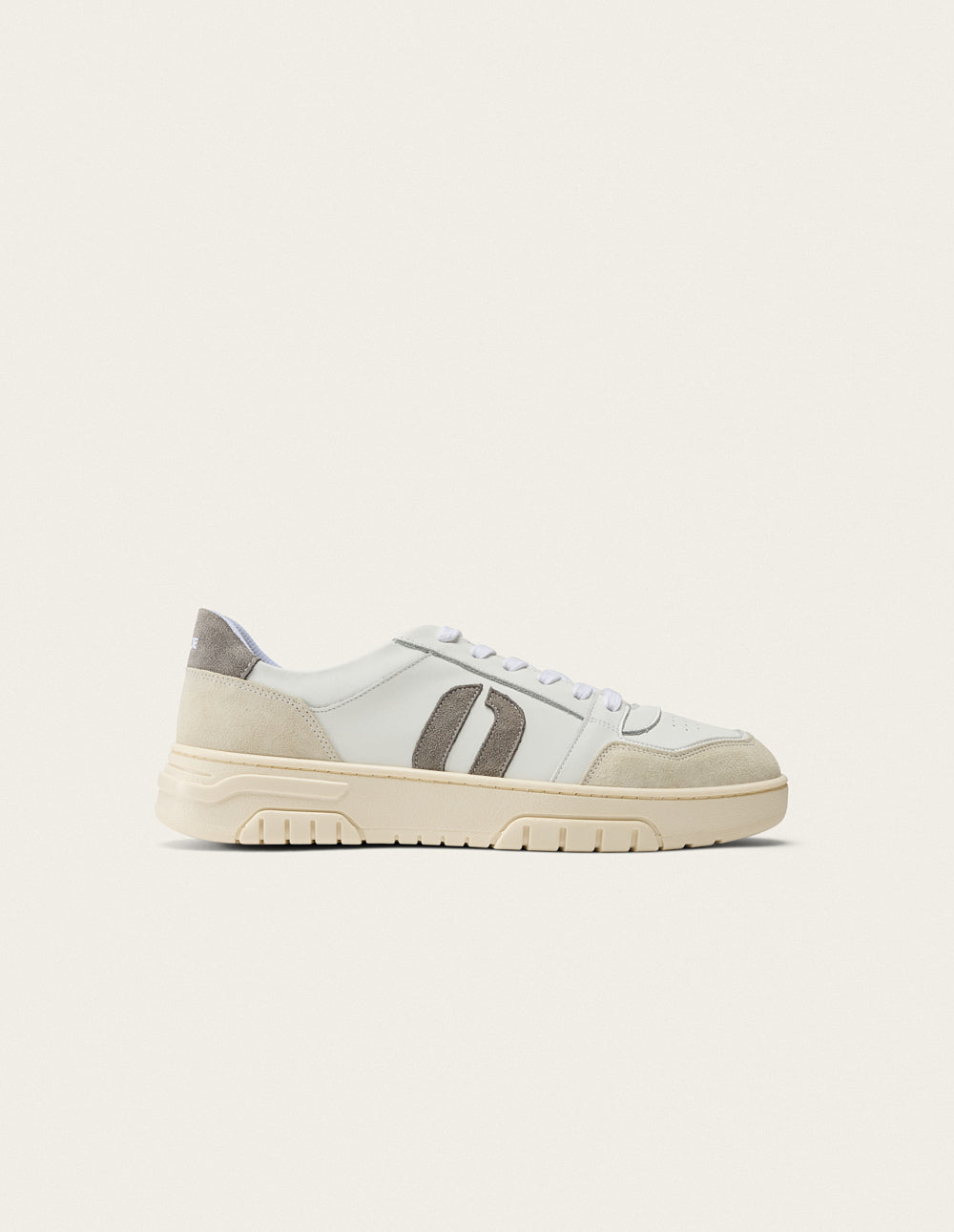 Baskets Basses Nino - Blanc Gris Clair