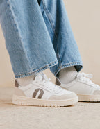 Baskets Basses Nino - Blanc Gris Clair