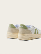 Baskets Basses Nora - Blanc Vert - Femme