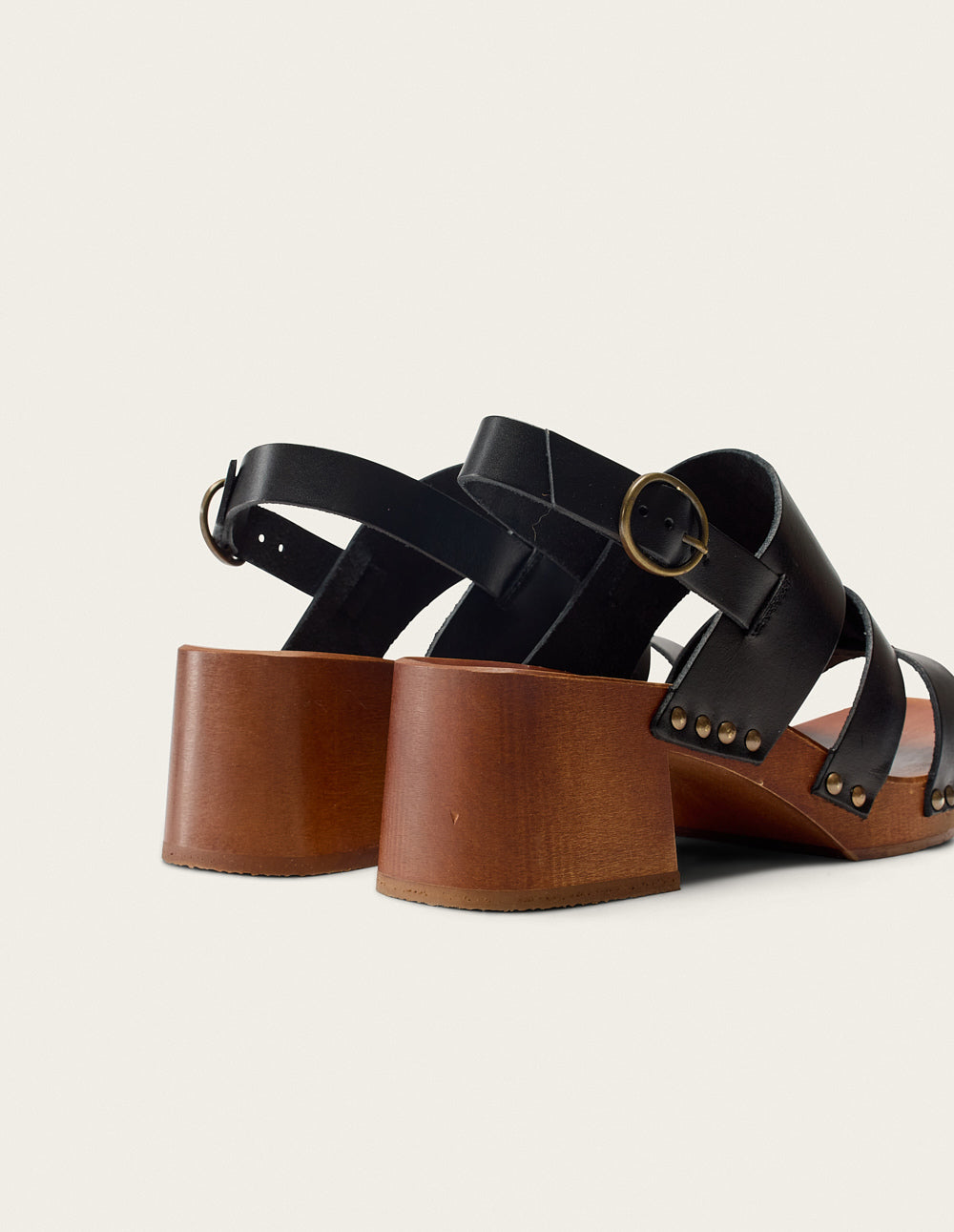 Sandales À Talons Opunti - Cuir Noir
