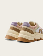 Baskets Basses Orna - Lilas Vert Blanc - Femme