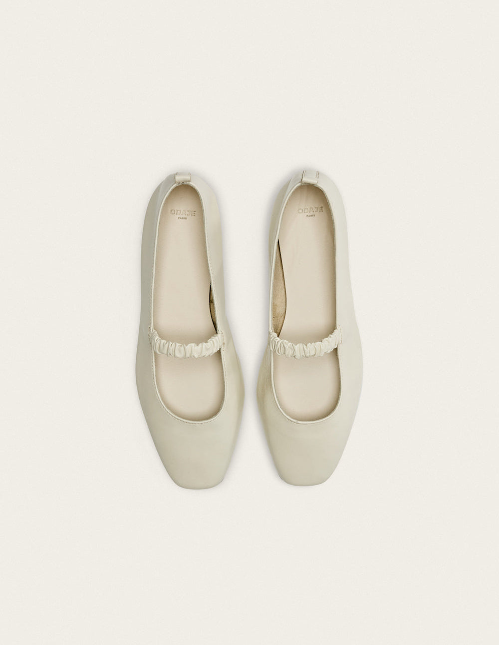 Ballerines Serra - Cuir Écru